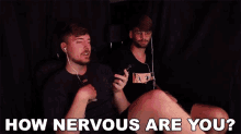 How Nervous Are You Mr Beast GIF - How Nervous Are You Mr Beast Are You Nervous GIFs