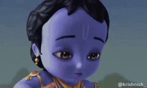 Little Krishna Little Kanha GIF - Little Krishna Little Kanha Cute Krishna  - Discover & Share GIFs