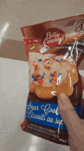 Betty Crocker Sugar Cookie GIF - Betty Crocker Sugar Cookie Cookie Mix GIFs