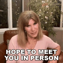 Hope To Meet You In Person One Of These Days Cameo GIF - Hope To Meet You In Person One Of These Days Cameo Someday Well Meet GIFs