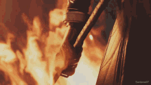 Sephiroth Fire GIF - Sephiroth Fire Trip GIFs