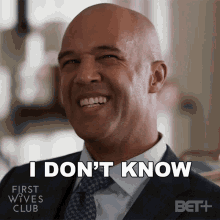 I Dont Know David Montgomery GIF - I Dont Know David Montgomery First Wives Club GIFs