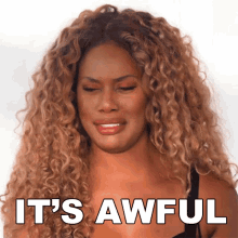 Its Awful Laverne Cox GIF - Its Awful Laverne Cox Its Terrible GIFs
