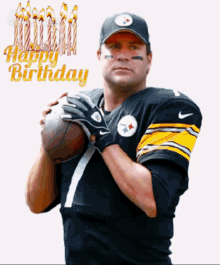 Ben Roethlisberger Happy Birthday GIF - Ben Roethlisberger Happy Birthday Pittsburgh Steelers GIFs