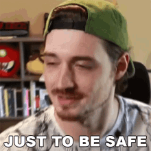 Just To Be Safe Aaron Brown GIF - Just To Be Safe Aaron Brown Bionicpig GIFs