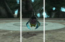 Pokemon Chatot GIF - Pokemon Chatot Split Depth GIFs