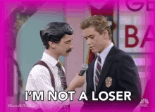 Im Not A Loser Interview GIF - Im Not A Loser Interview Embarrased GIFs