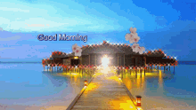Good Morning Flower GIF - Good Morning Flower Ocean GIFs