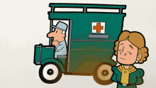 ambulancia medicina ayuda en camino marie curie ambulance