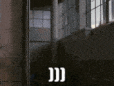 a dark room with a sign that says " cc "