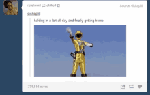 Holding In A Fart All Day And Finally Getting Home GIF - Fart Funn Power Ranger GIFs