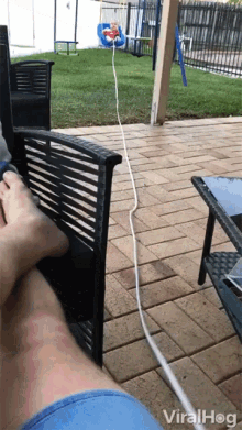 life hacks lazy swing pulling relaxed