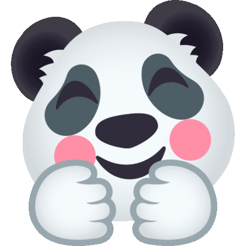 Lets Hug Panda Sticker - Lets Hug Panda Joypixels Stickers