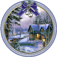Winter Wonderland White Christmas Sticker - Winter Wonderland White Christmas Snowing Stickers
