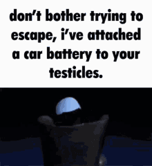 Escape Dont Bother GIF - Escape Dont Bother Car Battery GIFs
