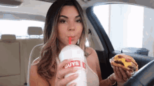 steph pappas five guys milkshake burger fast food
