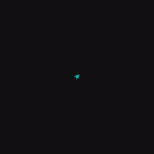 a blue star on a black background that looks like a burst