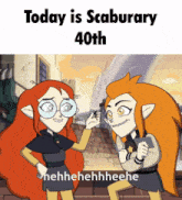 The Owl House Scaburary GIF - The Owl House Scaburary 40th GIFs