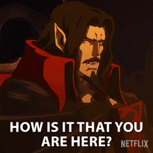 How Is It That You Are Here Dracula GIF - How Is It That You Are Here Dracula Castlevania GIFs