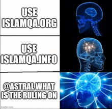 Brain Muslimchat GIF