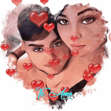 Couple Love GIF - Couple Love Hearts GIFs