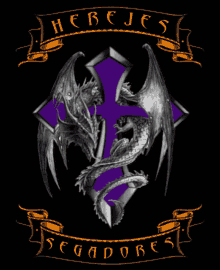 a black background with two dragons and the words hebejes