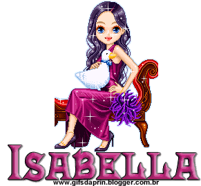 Isabella Isabella Name Sticker - Isabella Isabella Name Girl Stickers