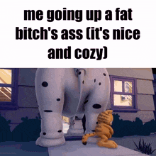 Fat Bitches Garfield GIF - Fat Bitches Garfield Garfield Meme GIFs