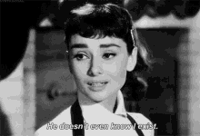 Audrey Hepburn He Doesnt Even Know I Exist GIF - Audrey Hepburn He Doesnt Even Know I Exist Ignored GIFs