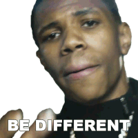 Be Different Julius Dubose Sticker - Be Different Julius Dubose A Boogie Wit Da Hoodie Stickers