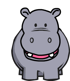 Hippo Hippopotamus Sticker - Hippo Hippopotamus Hippo Mouth Stickers