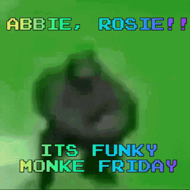 Funky Monkey Friday on Make a GIF