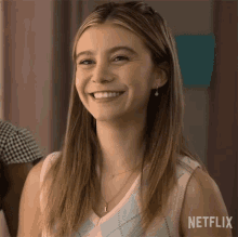 Smiling Leah GIF - Smiling Leah Along For The Ride GIFs