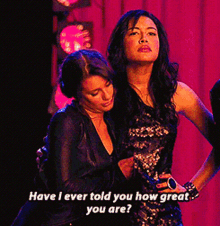Glee Rachel Berry GIF - Glee Rachel Berry Have I Ever Told You How Great You Are GIFs