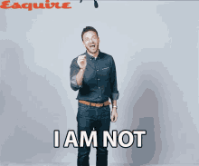 Esquire Ross Marquand GIF - Esquire Ross Marquand I Am Not Fucking With You GIFs