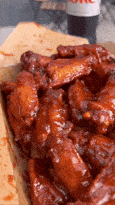 Bbq Chicken Wings Food GIF