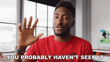 You Probably Havent Seen It Marques Brownlee GIF - You Probably Havent Seen It Marques Brownlee Its Unlikely Youve Seen It GIFs