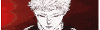 a black and white drawing of a man 's face with a crown of thorns on his head .