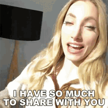 I Have So Much To Share With You Avori Henderson GIF - I Have So Much To Share With You Avori Henderson Avori GIFs