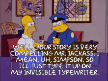 The Simpsons Homer Simpson GIF - The Simpsons Homer Simpson Mr Jackass GIFs