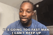 Its Going Too Fast Man I Cant Keep Up Preacher Lawson GIF