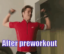 preworkout after preworkout working out excited dancing