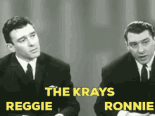 The Kray Twins Reggie Kray GIF - The Kray Twins Reggie Kray Ronnie Kray GIFs