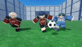 a boy in a bastard jersey is kicking a ball
