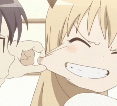 Anime Pinch Face GIF - Anime Pinch Face - Discover & Share GIFs