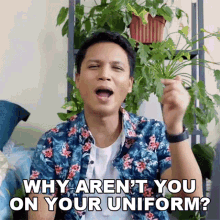 Why Arent You On Your Uniform Vishal GIF - Why Arent You On Your Uniform Vishal Buzzfeed India GIFs