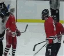 Hockey Hit GIF - Hockey Hit Fail GIFs