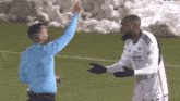 Arguing With The Referee Sebastien Ibeagha GIF - Arguing With The Referee Sebastien Ibeagha Fc Dallas GIFs