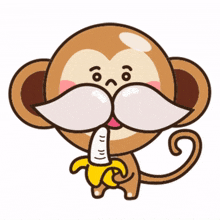 fruit banana monkey bananas monkey face