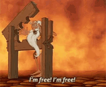 Im Free Hercules GIF - Im Free Hercules Escape GIFs
